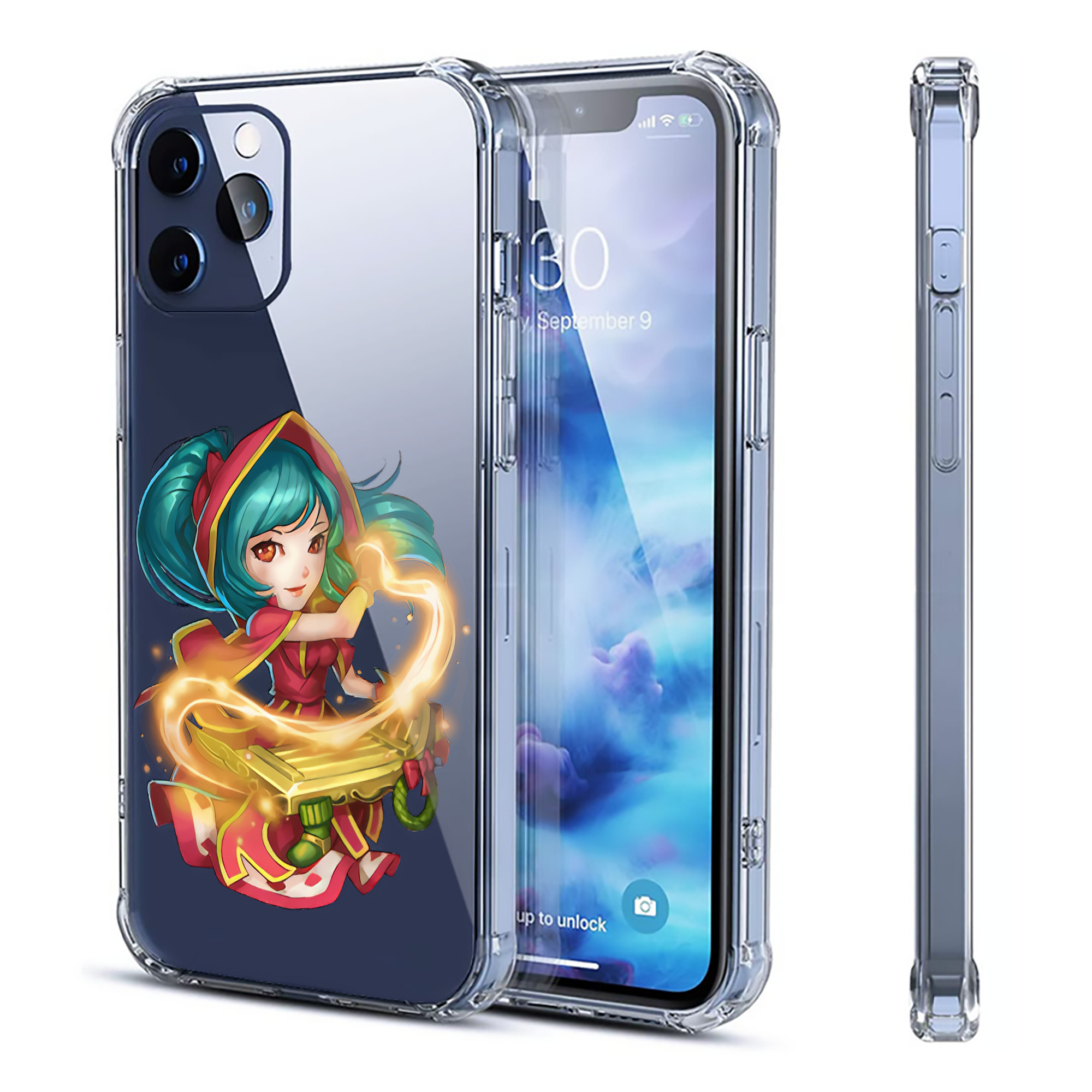（画像用） リーグ・オブ・レジェンド League of Legends LOL 【iPhone 12シリーズ対応】透明スマホケース（クリアソフトケース）